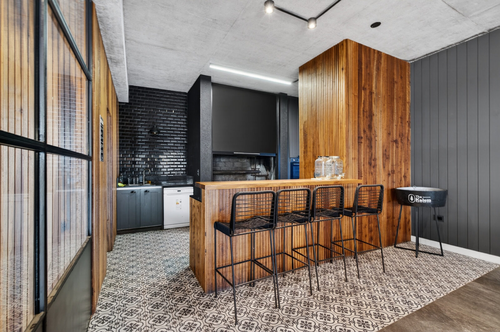 Interior de amenities, fotografía HDR